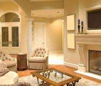 Custom Fireplaces and Wood Floors