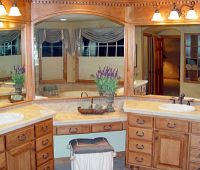 Spacious Bathrooms